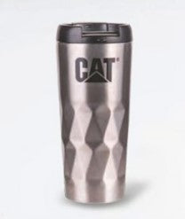 CAT<sup>®</sup> Insulated Steel Mug Silver Diamond